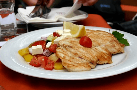 Fleisch mit Gemüse