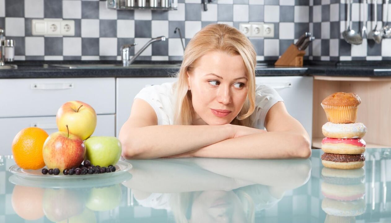 gesunde und ungesunde Lebensmittel
